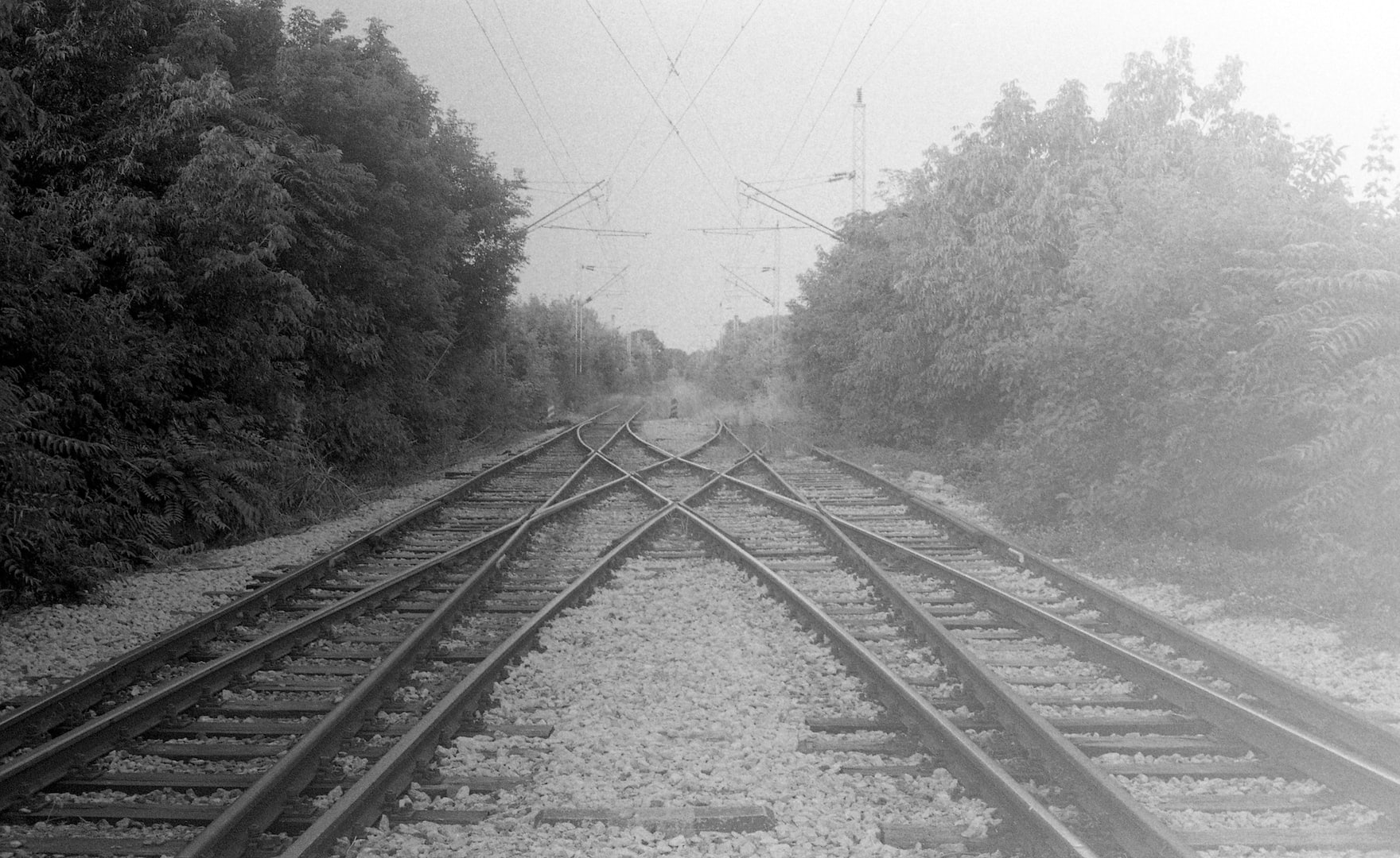 Ghost children railway track