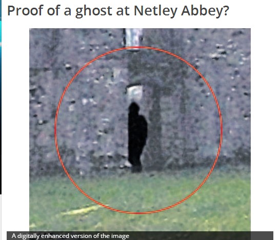 Ghostly monk Spooky Sunday mystical times blog