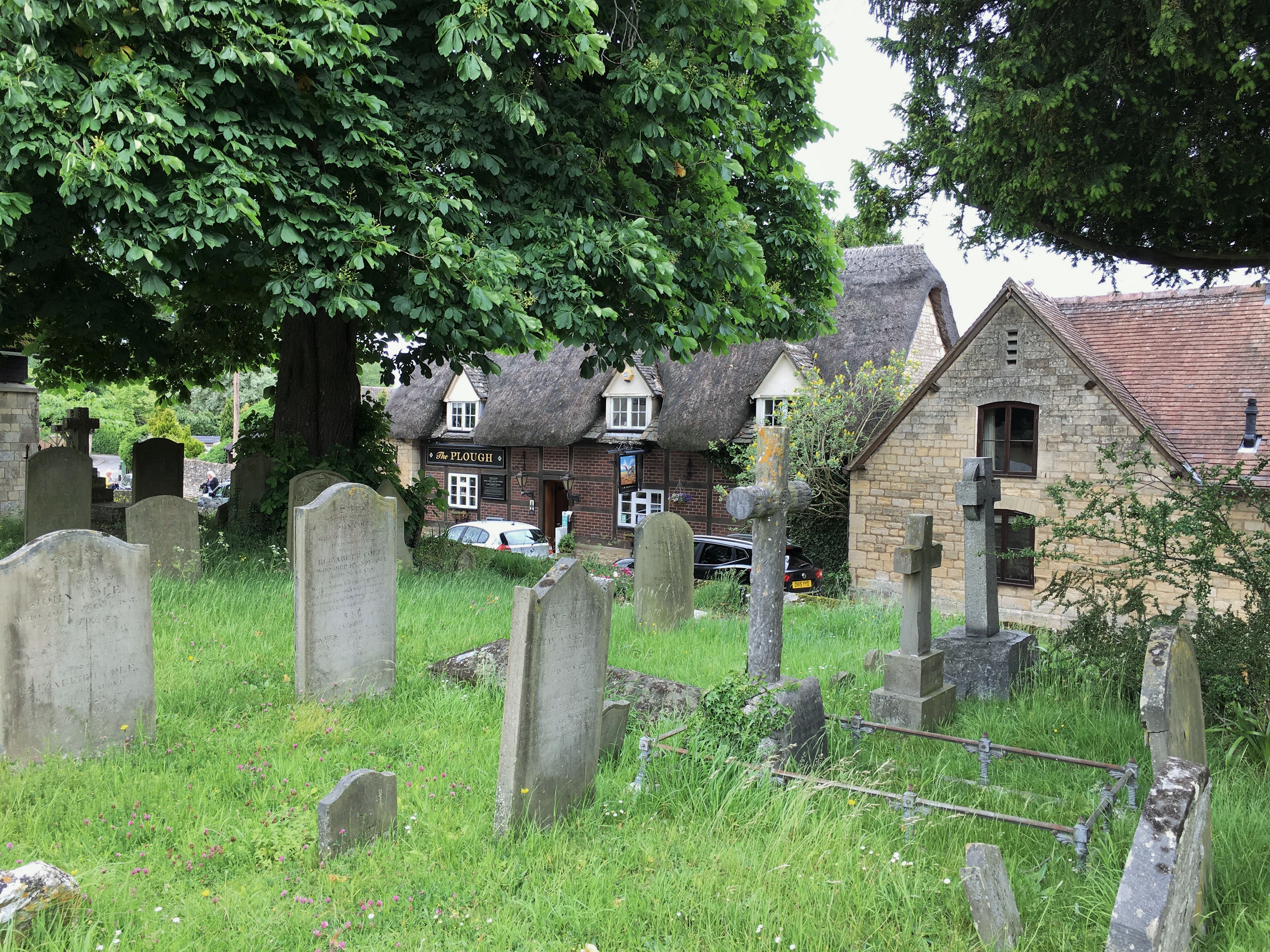 Most haunted village Prestbury Gloucestershire