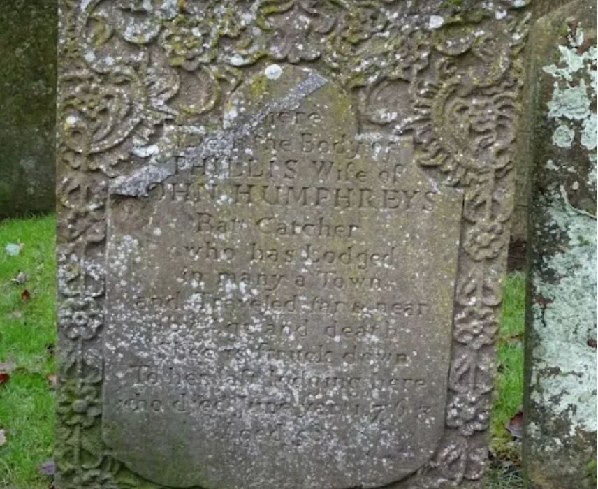Unusual gravestone Gloucestershire